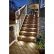 Other Deck Stair Lighting Ideas Unique On Other Inside Post Lights LED Step Trex 28 Deck Stair Lighting Ideas