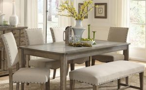 Dining Table Set With Bench