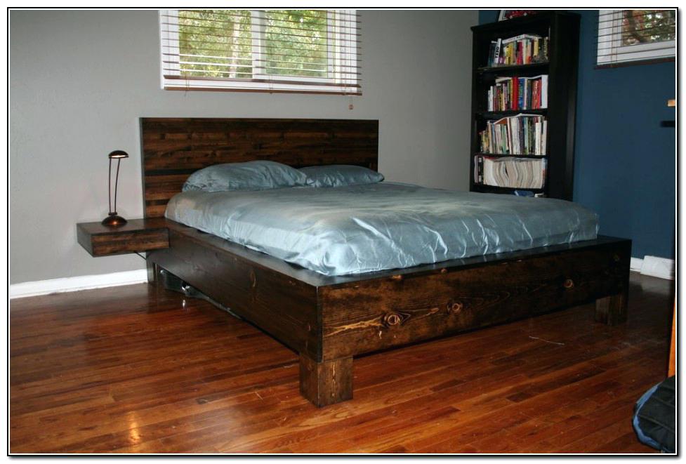 Bedroom Diy King Platform Bed Frame Perfect On Bedroom Intended Frames Full Size Furniture Design 24 Diy King Platform Bed Frame