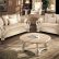 Formal Living Room Furniture Innovative On In Avignon Antique White Swan Motif Luxury Set 4
