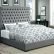 Bedroom Grey Upholstered Beds Delightful On Bedroom Tall Headboard Gray 20 Grey Upholstered Beds