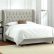 Bedroom Grey Upholstered Beds Lovely On Bedroom Regarding Wonderful Quilted Headboard Bed High 16 Grey Upholstered Beds