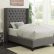Grey Upholstered Beds Remarkable On Bedroom In From The M Gallery Collection KSWXO705 Kid 1