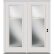 Hinged Patio Doors Contemporary On Floor Inside Center Exterior The Home Depot 2