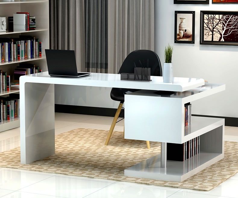 Office Home Office Computer Furniture Plain On Within Stunning Modern Desks With Unique White Glossy Desk Plus 18 Home Office Computer Furniture