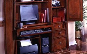 Home Office Desk Armoire
