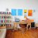 Home Office Workspace Charming On Inside Colorful Scandinavian HomesCorner Com 3