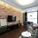 Interior Indirect Lighting Ideas Tv Wall Incredible On Interior Inside Living Trends 2016 Industrial Chic Brick Black Lowboard 16 Indirect Lighting Ideas Tv Wall