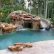 Other Inground Pools With Waterfalls And Slides Contemporary On Other Inside Pool Rock For Tropical Swimming 16 Inground Pools With Waterfalls And Slides