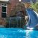 Other Inground Pools With Waterfalls And Slides Nice On Other Within Marvelous Rock Play Swiming Waterfall Slide Grotto Dream 18 Inground Pools With Waterfalls And Slides
