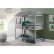Bedroom Kids Loft Bed Charming On Bedroom With Regard To Donco Style Light Grey Twin Over Bunk Free 0 Kids Loft Bed