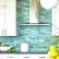 Kitchen Kitchen Blue Glass Backsplash Simple On Within Tiles Images Of 15 Kitchen Blue Glass Backsplash