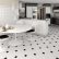 Kitchen Floor Tiles Black And White Plain On In Tile 5