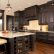 Kitchen Kitchen Wall Colors With Dark Cabinets Brilliant On And Decorating Own Style Joanne Russo 14 Kitchen Wall Colors With Dark Cabinets