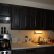 Kitchen Kitchens With Painted Black Cabinets Modern On Kitchen Painting Chalk Paint Wine Rack Inserts 12 Kitchens With Painted Black Cabinets