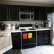 Kitchen Kitchens With Painted Black Cabinets Modern On Kitchen Regard To Small Painting Ideas Home Design 13 Kitchens With Painted Black Cabinets