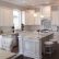 Kitchens With White Cabinets Impressive On Kitchen Regard To Grey Granite Subway Backsplash Stainless 2