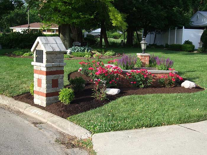 Other Landscaping Around Mailbox Post Innovative On Other Pertaining To OH Hardscape Design And 0 Landscaping Around Mailbox Post