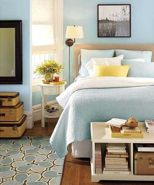 Bedroom Light Blue Bedroom Colors Plain On Inside 22 Calming Decorating Ideas 1 Light Blue Bedroom Colors