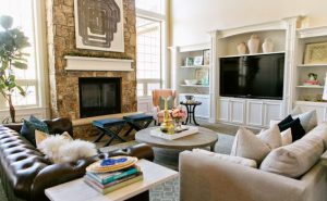 Living Room Designs With Fireplace And Tv