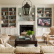 Living Room Ideas With Fireplace And Tv Remarkable On Inside Family TV Built In Shelving Rooms 5