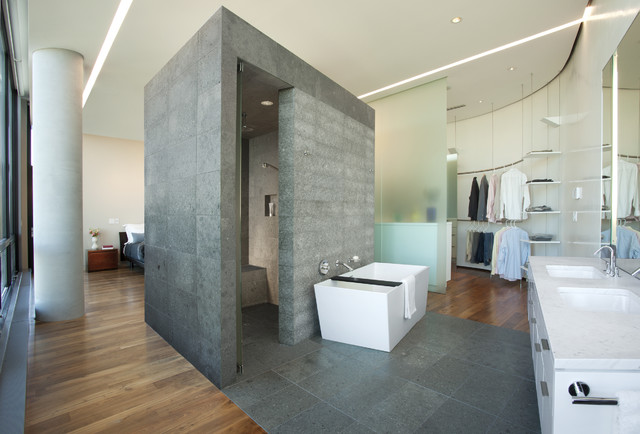 Interior Master Bedroom With Open Bathroom Stunning On Interior Pertaining To 2 Master Bedroom With Open Bathroom