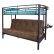 Bedroom Metal Bunk Bed Futon Impressive On Bedroom Throughout Wonderful With Great Space Saving Option 11 Metal Bunk Bed Futon