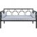 Bedroom Metal Daybed Lovely On Bedroom Throughout DHP Rebecca Contemporary Frame Multiple Colors 24 Metal Daybed