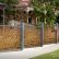 Home Metal Fence Ideas Nice On Home Within Corrugated Panels 16 Metal Fence Ideas