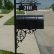 Other Metal Mailbox Post Astonishing On Other For Iron Google Search Landscaping Pinterest 11 Metal Mailbox Post