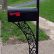 Other Metal Mailbox Post Contemporary On Other Intended Perpetua Iron Page 12 Metal Mailbox Post
