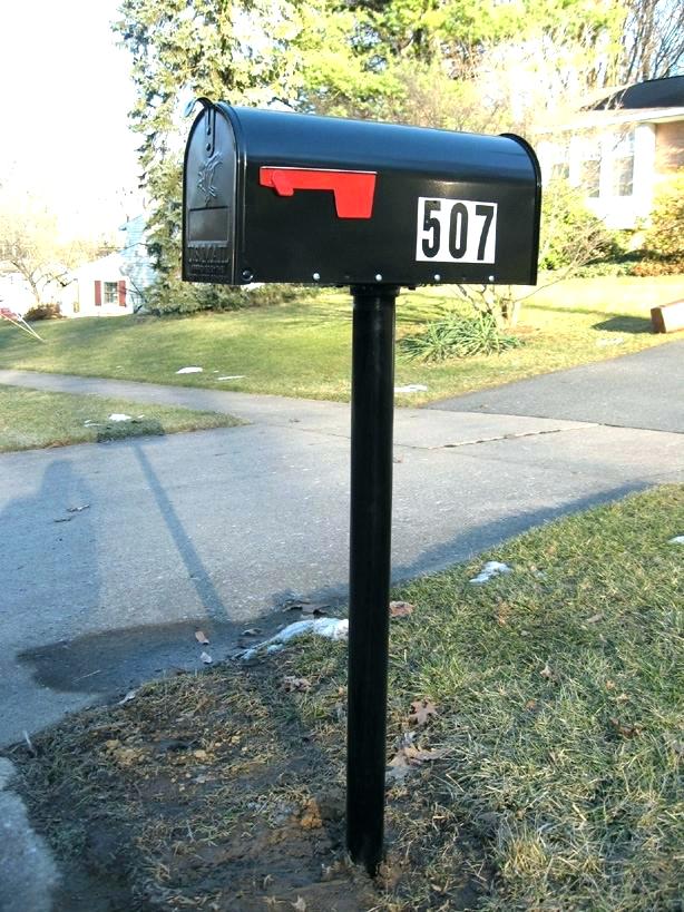 Other Metal Mailbox Post Impressive On Other With Regard To Decoration Mailboxes And Posts Within 1 Metal Mailbox Post