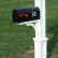 Other Metal Mailbox Post Nice On Other With Regard To Posts How Install A Locator 7 Metal Mailbox Post