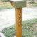 Other Metal Mailbox Post Perfect On Other Throughout Homemade Contemporary Mailboxes Mount Wall 10 Metal Mailbox Post