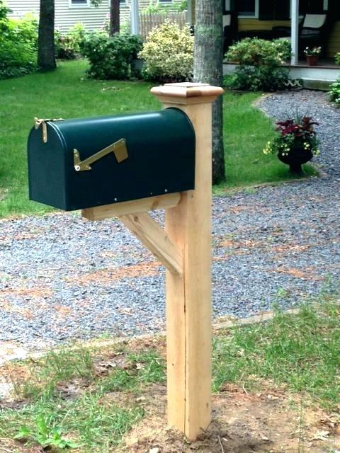 Other Metal Mailbox Post Simple On Other Intended Cedar Posts Home Depot 9 Metal Mailbox Post