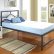 Metal Twin Platform Bed Brilliant On Bedroom Intended For Kings Brand Furniture Black Size 5
