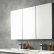 Bathroom Modern Bathroom Mirror Cabinets Lovely On In Cool With Three Panels Storage Over 12 Modern Bathroom Mirror Cabinets