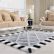 Modern Carpet Floor Lovely On Within Hot Sale Plaid For Livingroom And Area Shaggy Rug Of 2