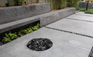 Modern Concrete Patio