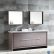 Modern Double Sink Bathroom Vanities Stylish On Inside Allier 72 Vanity Gray Oak Finish 3