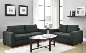 Modern Fabric Sofa Set