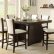 Modern High Kitchen Table Delightful On Regarding Contemporary Dining Room Design With Dark Espresso Rectangular 3