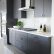 Kitchen Modern Kitchen Cabinets On Regarding Black Gray Features Dark Flat 28 Modern Kitchen Cabinets