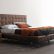 Modern Leather Platform Bed Beautiful On Bedroom And Omega Presotto Made In Italy Regarding 4