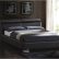 Bedroom Modern Leather Platform Bed Impressive On Bedroom Inside Brilliant With Mb Vertu Top Grain 10 Modern Leather Platform Bed