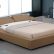 Bedroom Modern Leather Platform Bed Simple On Bedroom Pertaining To Overnice Elite With Electric Headboard Long 20 Modern Leather Platform Bed