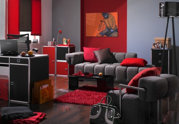 Living Room Modern Living Room Black And Red Beautiful On In Classic Grey Plans Free By Design 29 Modern Living Room Black And Red