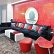 Living Room Modern Living Room Black And Red Charming On Intended CapitanGeneral 15 Modern Living Room Black And Red