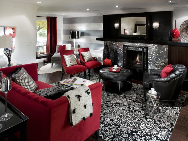 Living Room Modern Living Room Black And Red Perfect On Intended For White Contemporary 16 21 Modern Living Room Black And Red