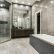 Bathroom Modern Master Bathroom Tile Lovely On Inside Ceramic Ceiling With Rain Shower Head 25 Modern Master Bathroom Tile